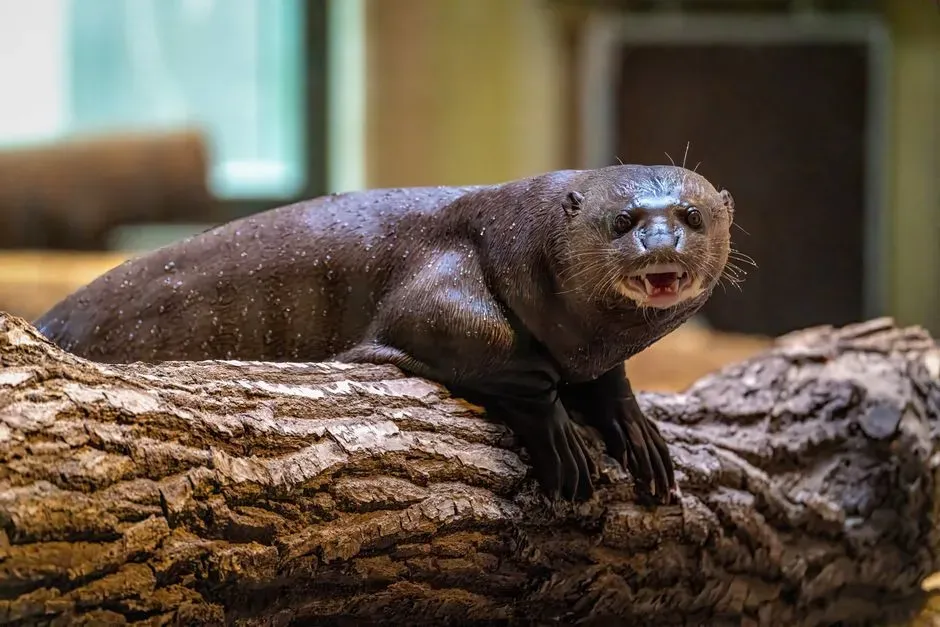 2. Giant river otter (Pteronura brasiliensis) (Image Credits: Pexels)