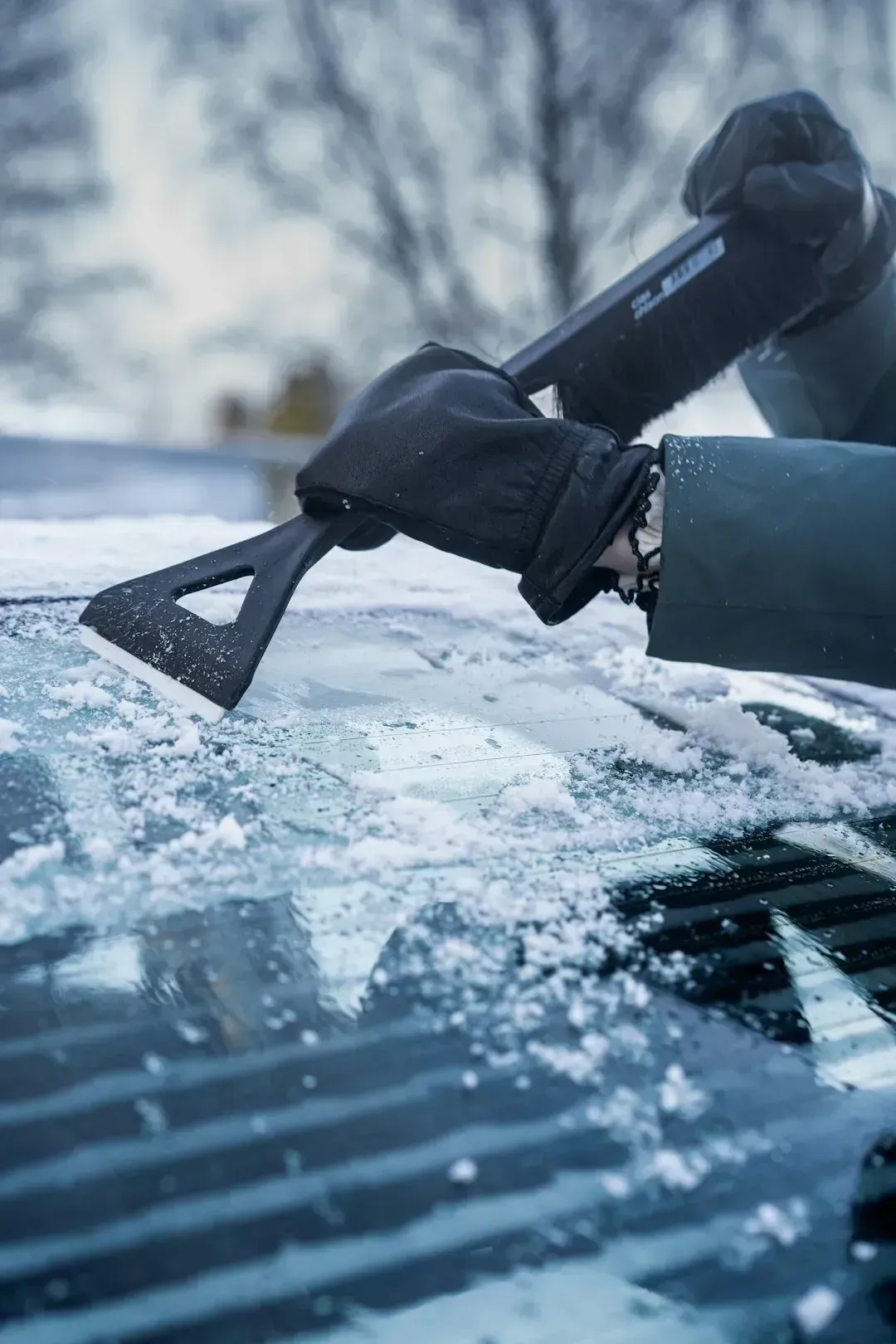 8. Ice scraper and snow brush (Image Credits: Unsplash)