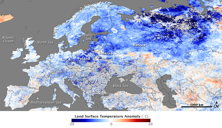 Europe’s Mixed Bag: Floods in the South, Dryness in the North (image credits: wikimedia)