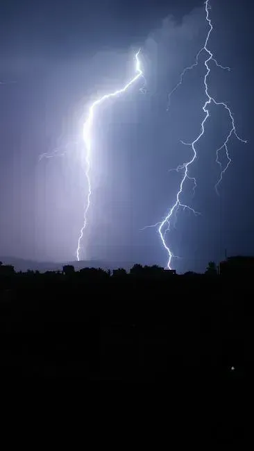 1. Active Lightning Storms (Image Credits: Pexels)