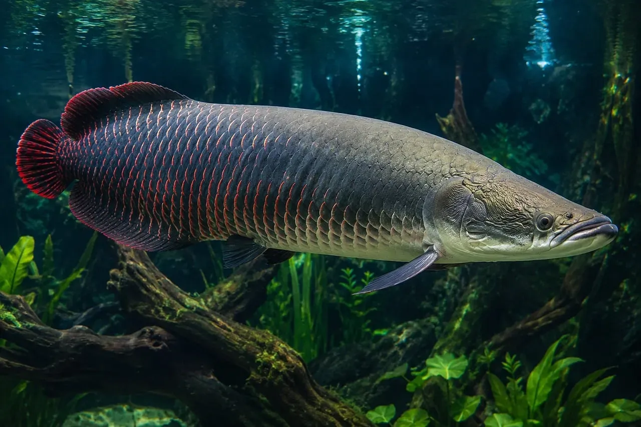 5. Arapaima: Fished Out of Its Own Lakes (Image Credits: Pixabay)