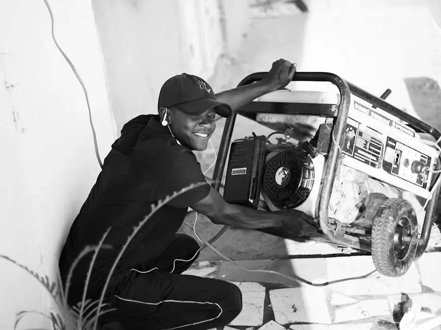8. Running a Generator Indoors or in the Garage (Image Credits: Pexels)