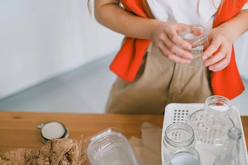 1. Saving glass jars and containers for everything (Image Credits: Pexels)