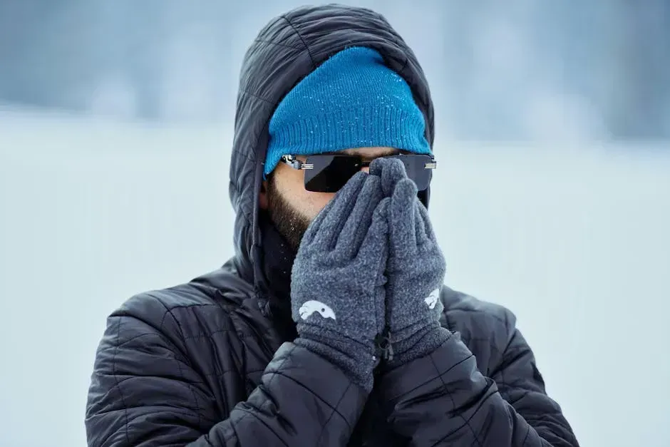 8. Dressing in Cotton Layers Instead of Proper Cold-Weather Fabrics (Image Credits: Pexels)