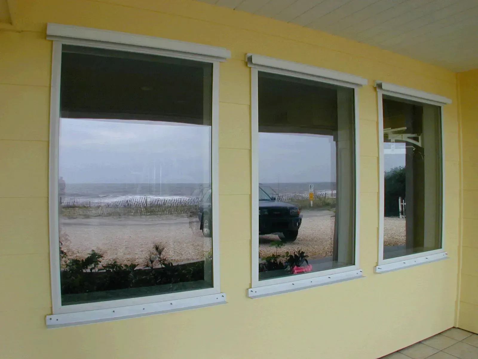 3. Generation X and the Retrofit Era of Storm Windows and Weatherstripping (This image is from the FEMA Photo Library (obsolete as of 2019).An archived copy may be found at the Wayback Machine (note: link may be permanently dead, as not all photos were backed up in this way).If the FEMA link is permanently dead, the photo can be found at NARA Access to Archival Databases (only works if photo was taken between 1989 and October 2004), or at City-data.com., Public domain)