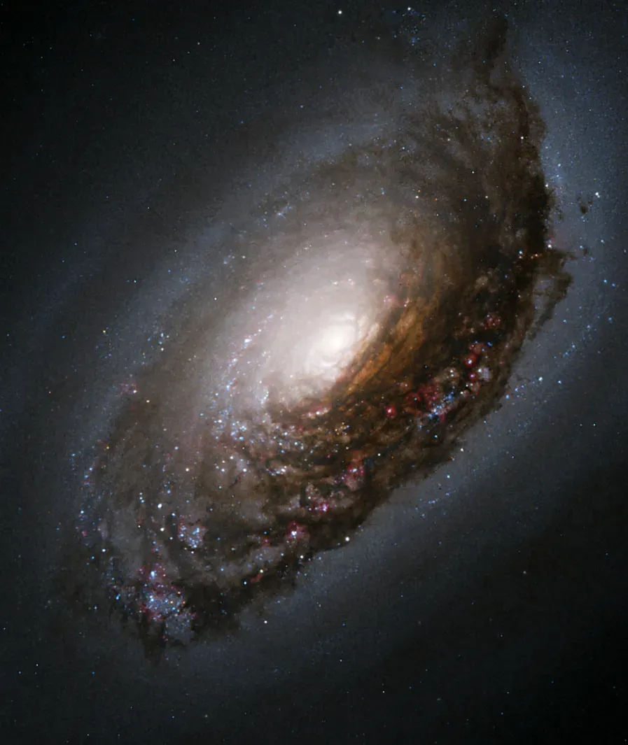 The galaxy rotation problem that started it all (By NASA and The Hubble Heritage Team (AURA/STScI), Public domain)
