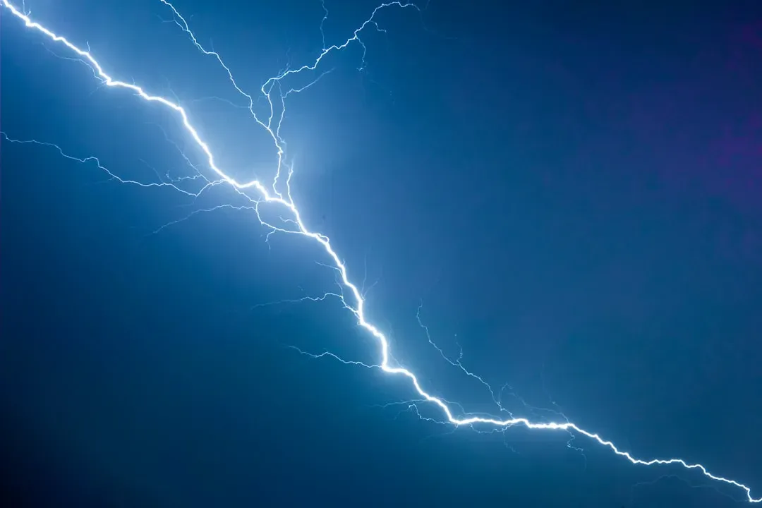 5. Heat lightning is a harmless, separate kind of lightning (Image Credits: Unsplash)