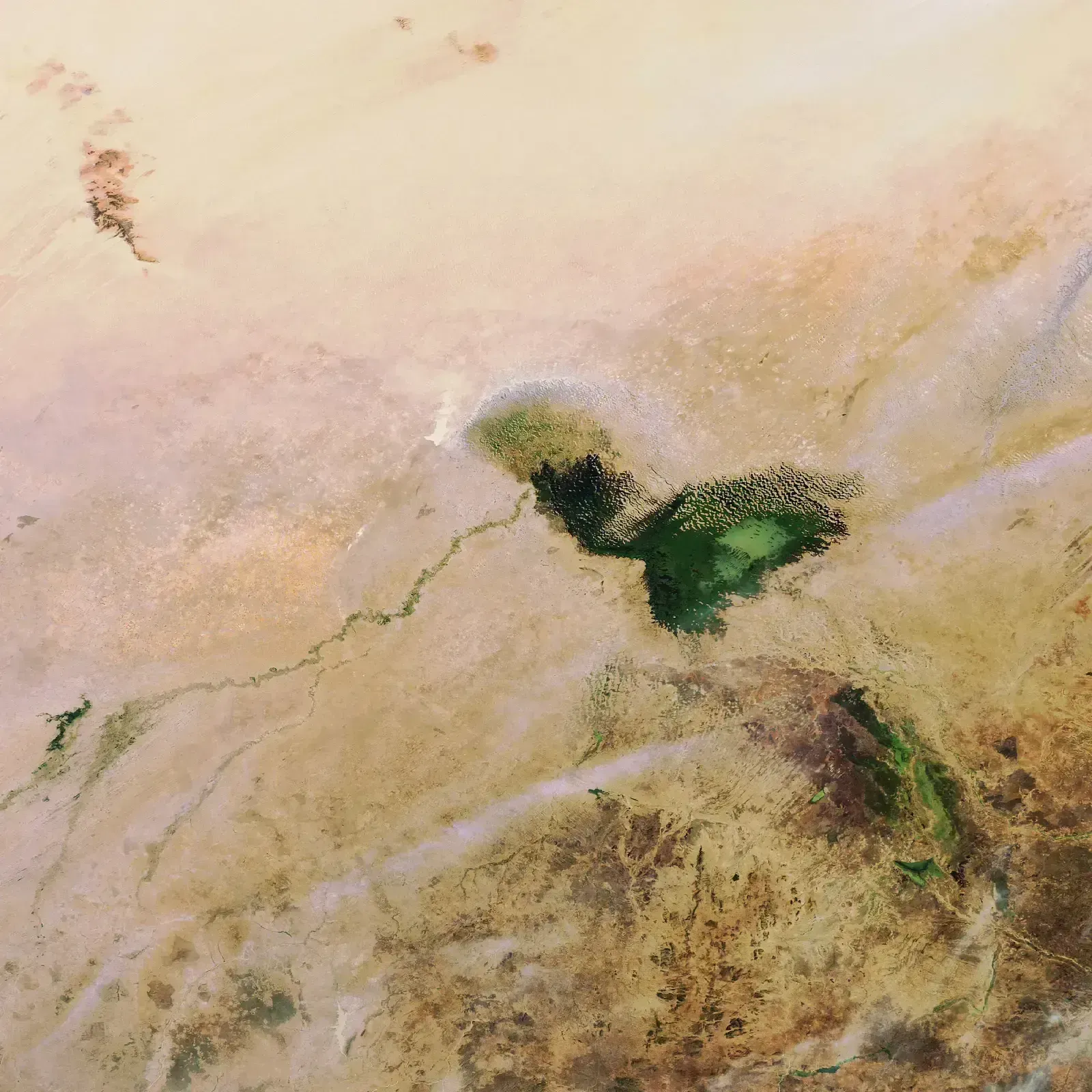 Lake Chad: A Shrinking Giant With No Recovery in Sight (By European Space Agency, CC BY-SA 3.0 igo)