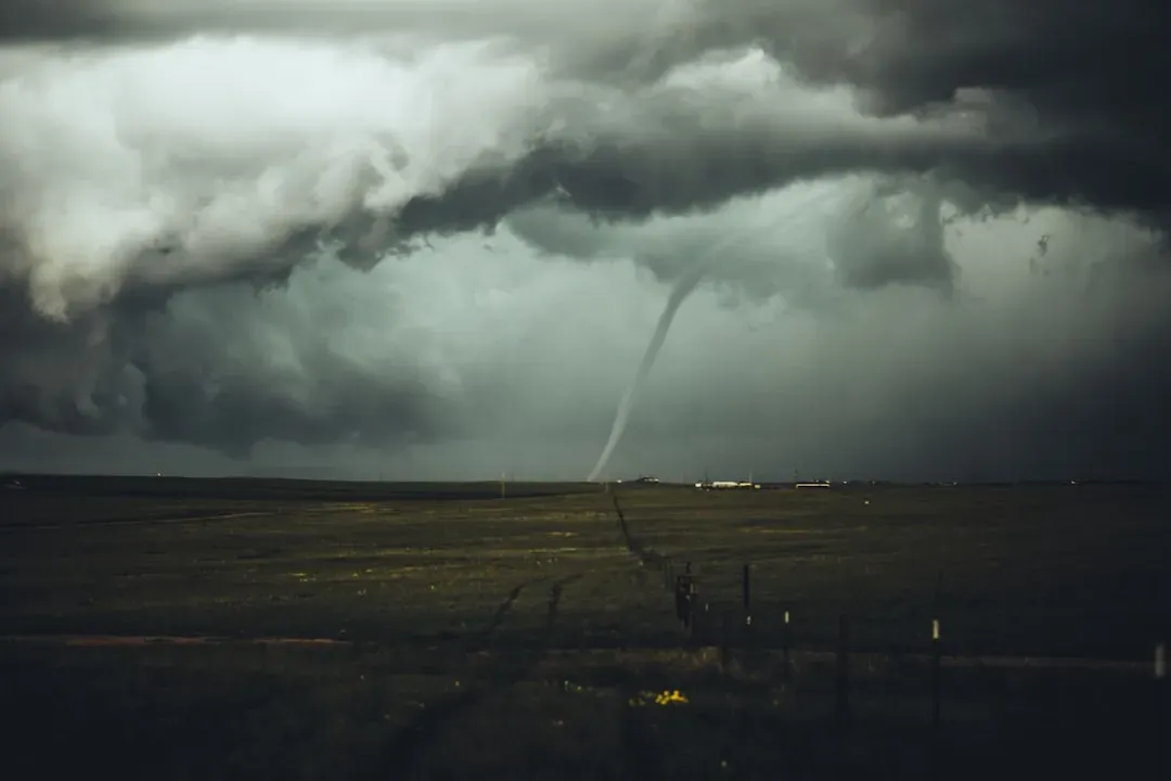 5. A sudden, eerie calm after intense wind or hail (Image Credits: Unsplash)