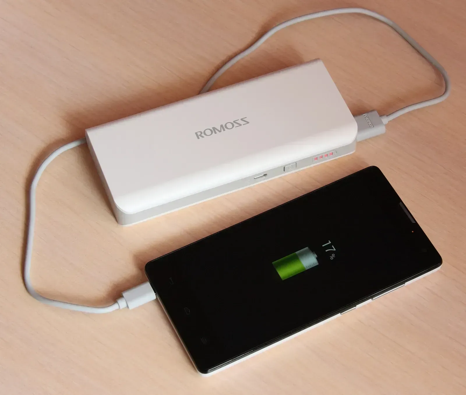 6. Portable phone charger (By Ilya Plekhanov, CC BY-SA 3.0)
