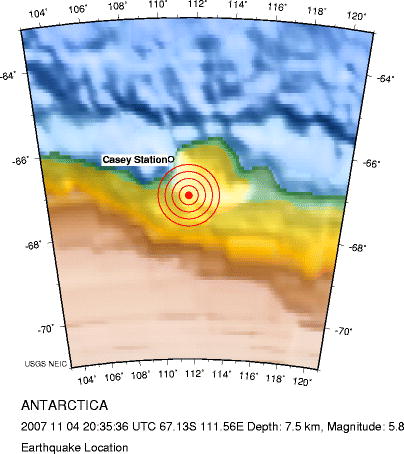 Subglacial Shock in Antarctica (image credits: wikimedia)