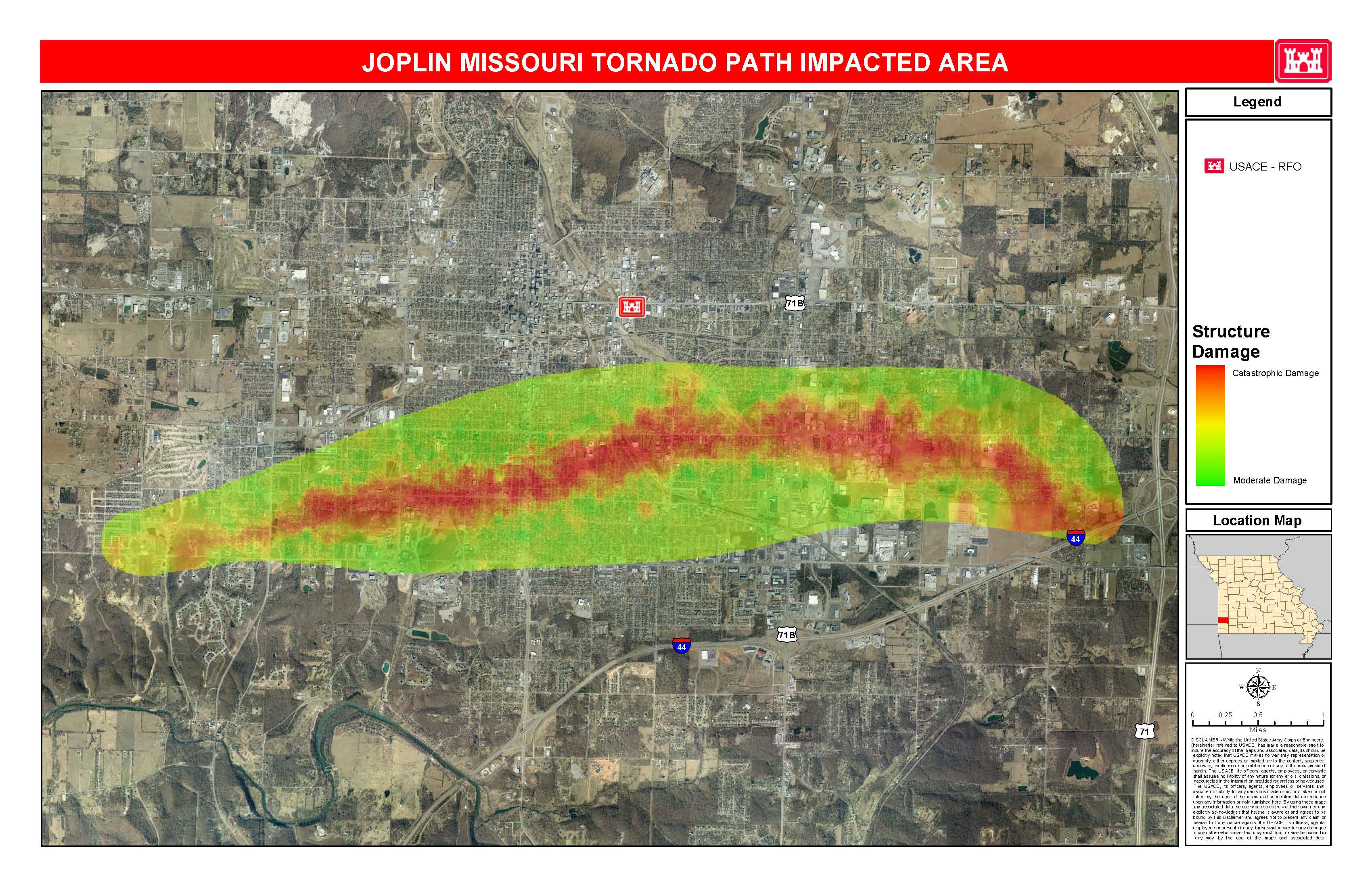 The 2011 Joplin Tornado: Modern America's Deadliest Twister (image credits: By U.S. Army Corps of Engineers (Kansas City), Public domain, https://commons.wikimedia.org/w/index.php?curid=15676201)