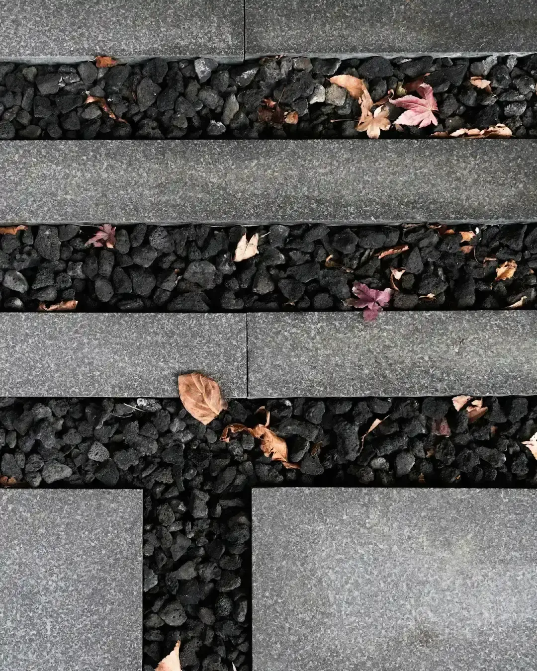 3. Dark Surface Materials in Gardens Absorbing "Good" Warmth (Image Credits: Unsplash)