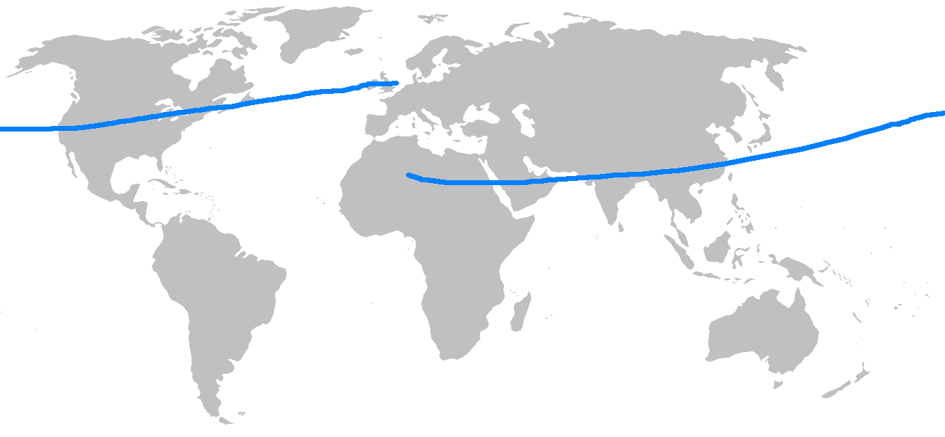 Jet Streams on the Move: An Alarming Northward Drift (image credits: wikimedia)