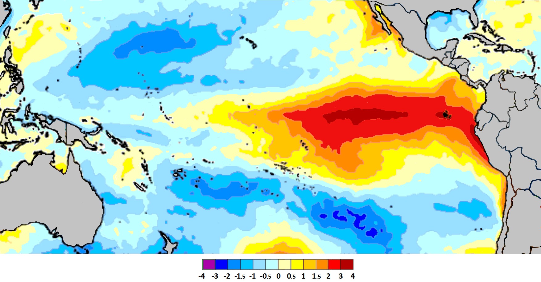 Recent El Niño Activity: 2023-2024 (image credits: By Maulucioni, CC BY-SA 4.0, https://commons.wikimedia.org/w/index.php?curid=73862950)