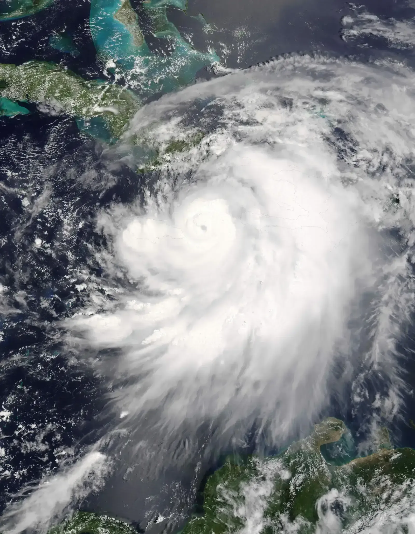 The Forecasts Were Confident, and Also Partially Wrong (By NASA image courtesy Jeff Schmaltz, MODIS Land Rapid Response Team at NASA GSFC, Public domain)