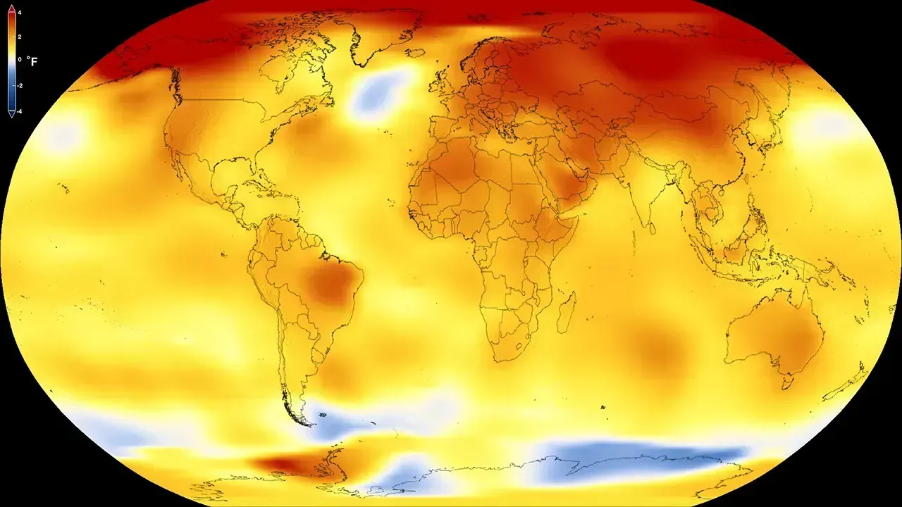 The five year outlook keeps climbing (By NASA, Public domain)