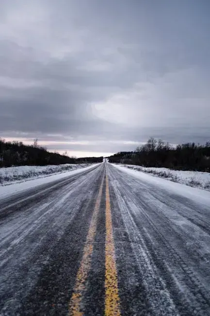 4. Underestimating Black Ice (Image Credits: Pexels)