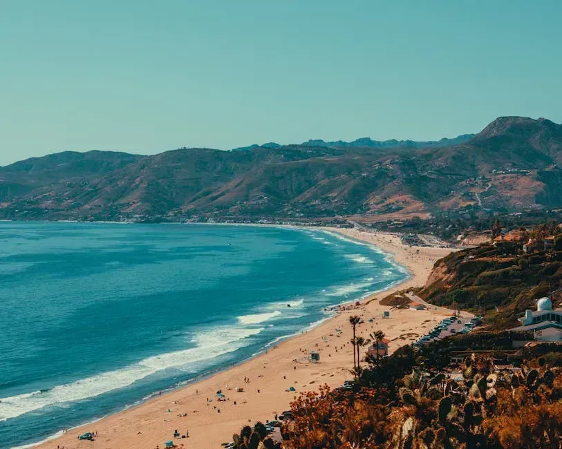 1. Pacific Palisades and Malibu, California (Image Credits: Pexels)