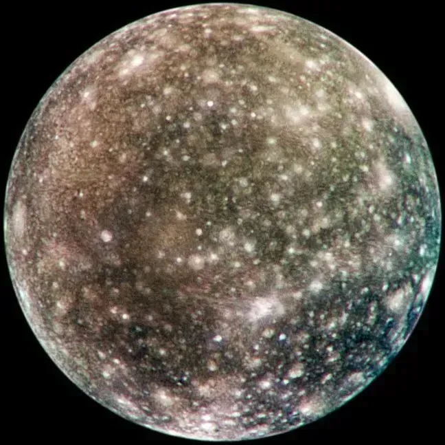 Callisto: The Quiet Long-Shot (By NASA/JPL/DLR(German Aerospace Center), Public domain)