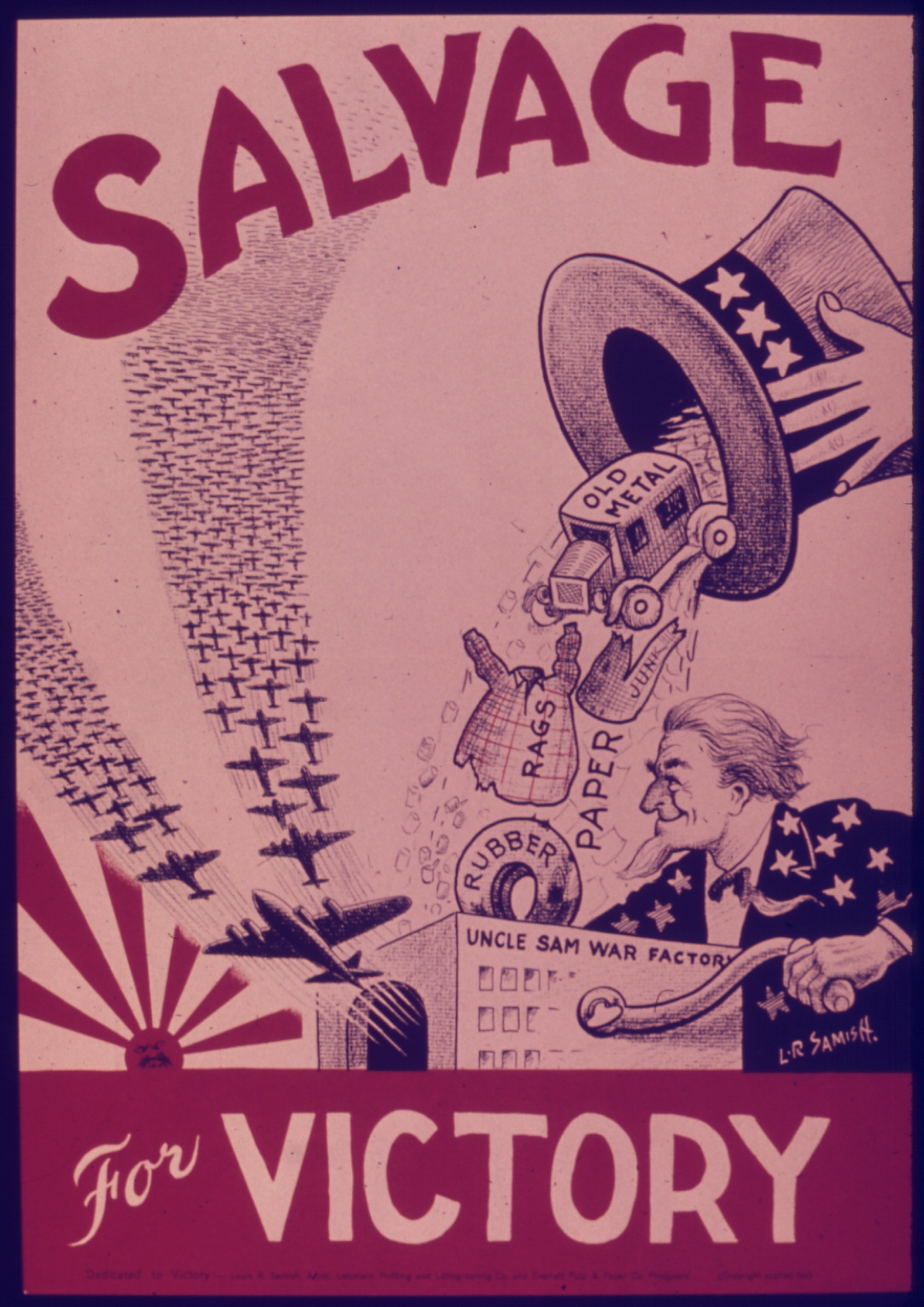 When the World Turned Scraps Into Strength (image credits: U.S. National Archives and Records Administration, Public domain, https://commons.wikimedia.org/w/index.php?curid=16940869)