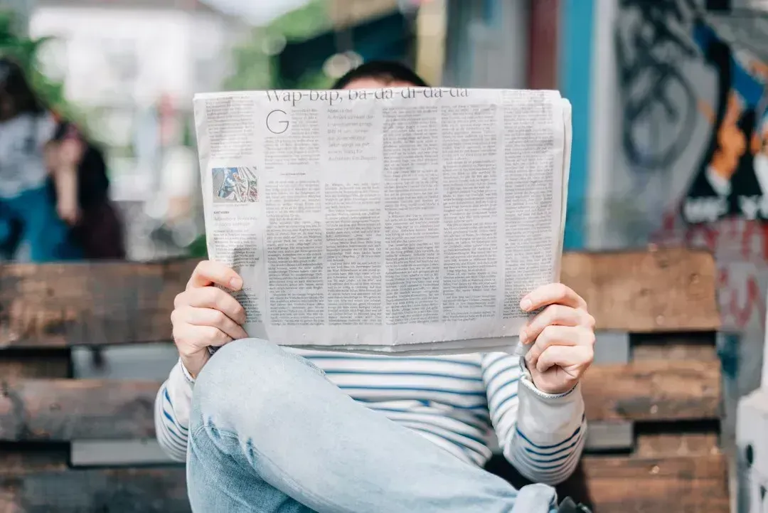 7. Newspaper (Image Credits: Unsplash)