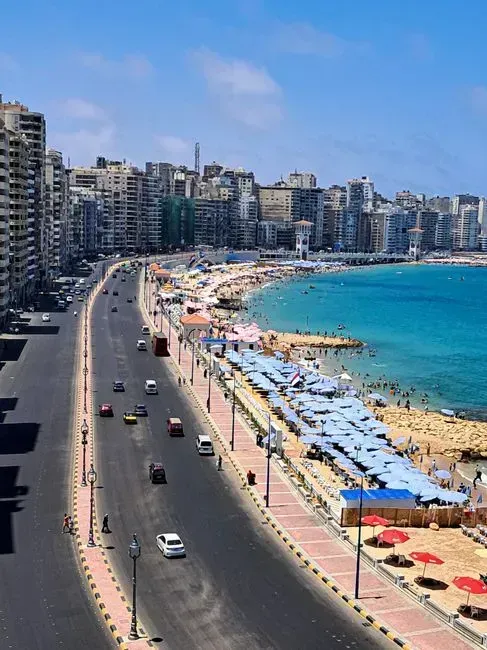 Alexandria, Egypt: history at the water's edge (Image Credits: Pexels)