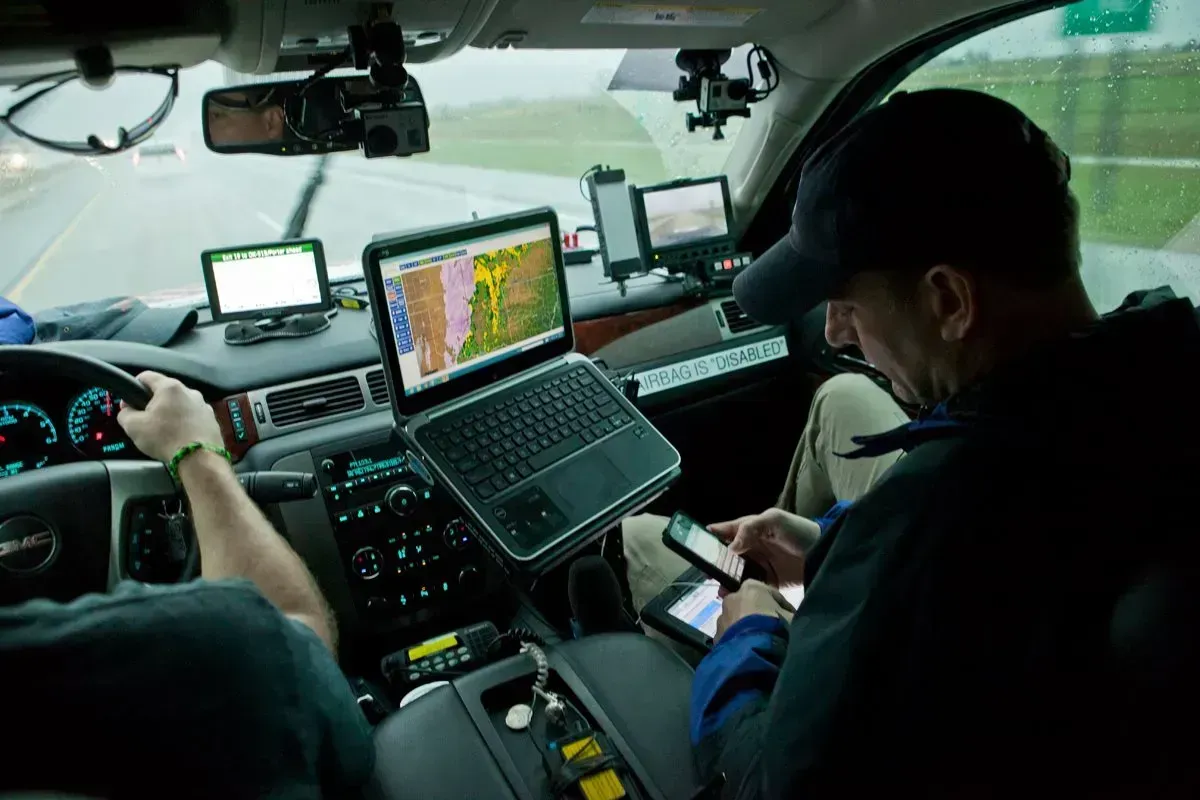 The Top-Tier Atmospheric Scientists Doubling as Chasers (Flickr: Storm Chasing with The Weather Channel's Tornado Hunt Team, CC BY 2.0)