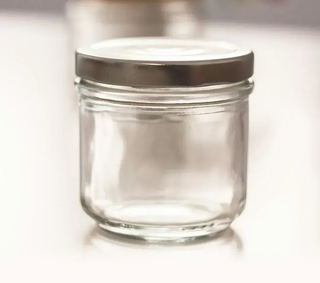 1. Glass jars (Image Credits: Unsplash)
