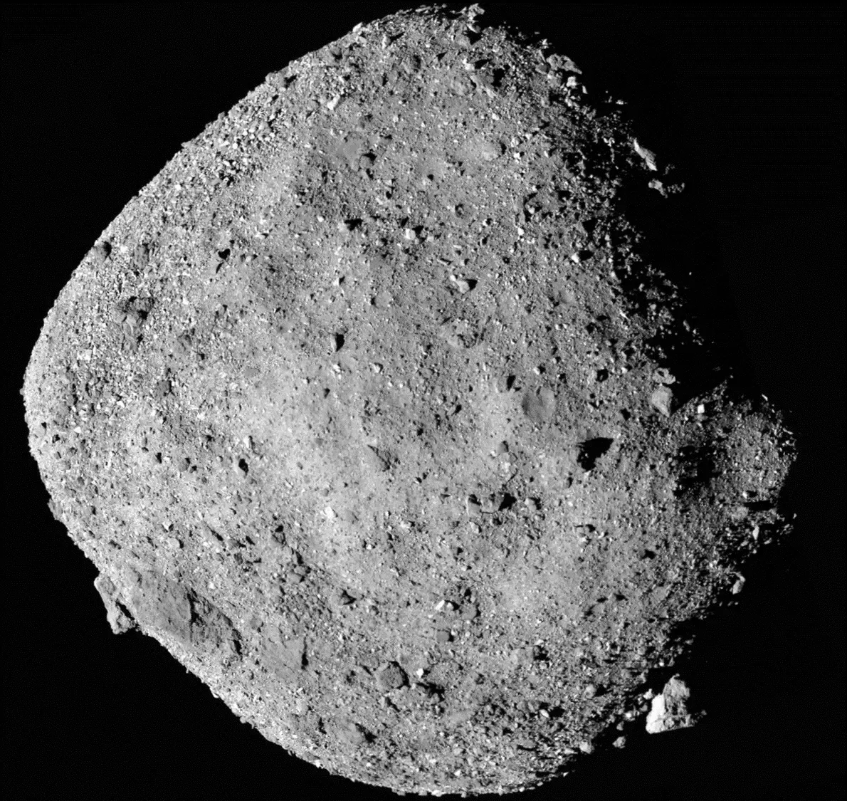 3. 101955 Bennu (By NASA/Goddard/University of Arizona, Public domain)