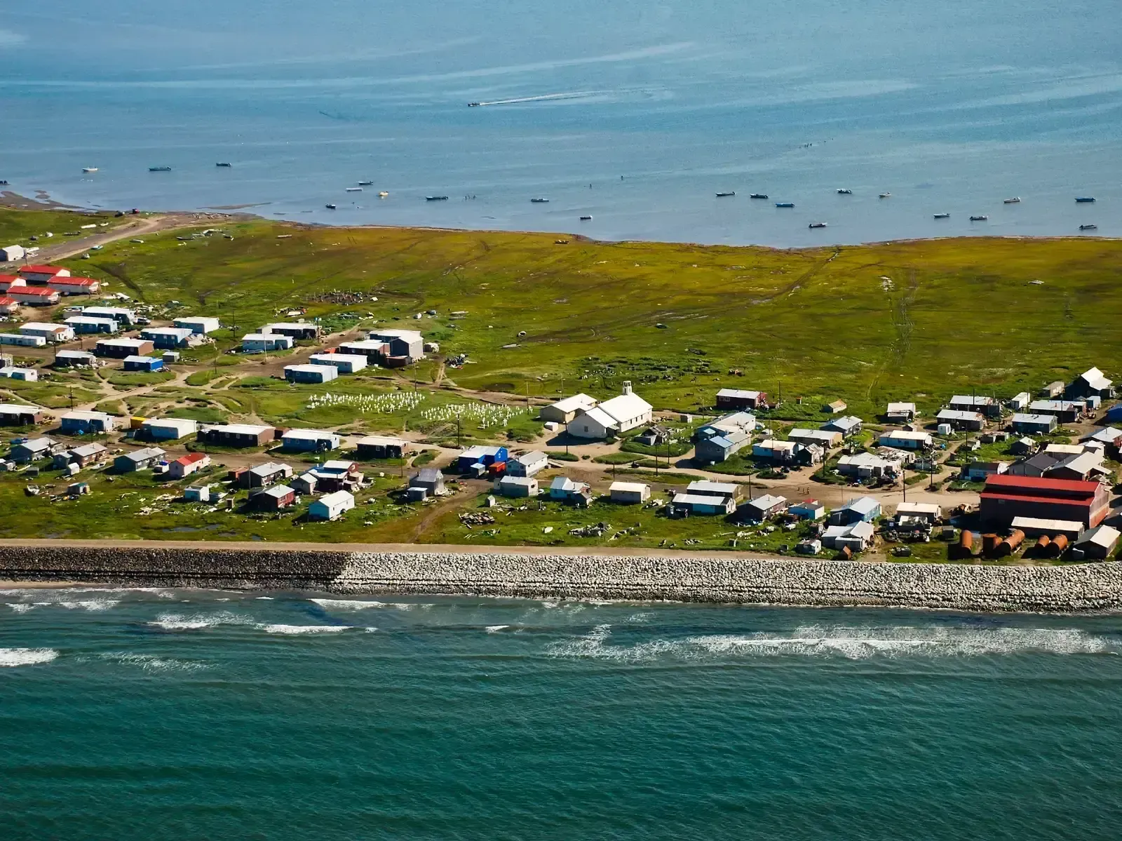 Shishmaref, Alaska (Shishmaref- Erin (53) edit, CC BY 2.0)
