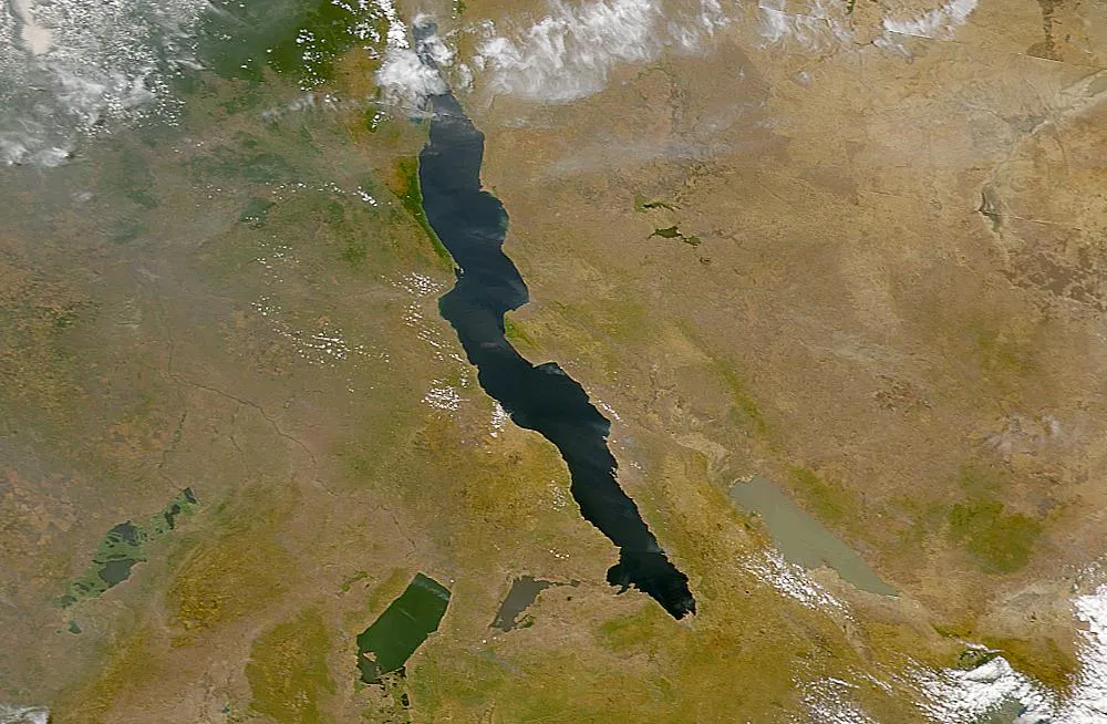 The Kafue Rift and the Southwest African Rift System (By SeaWiFS Project, NASA/Goddard Space Flight Center, and ORBIMAGE, Public domain)