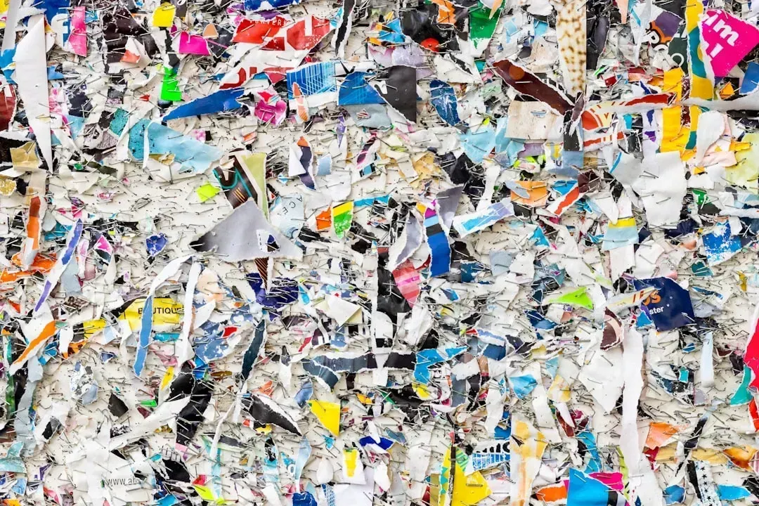 4. Shredded Paper (Image Credits: Unsplash)