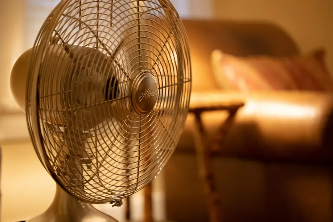 2. Sleeping with a fan even when it's not hot (Image Credits: Unsplash)