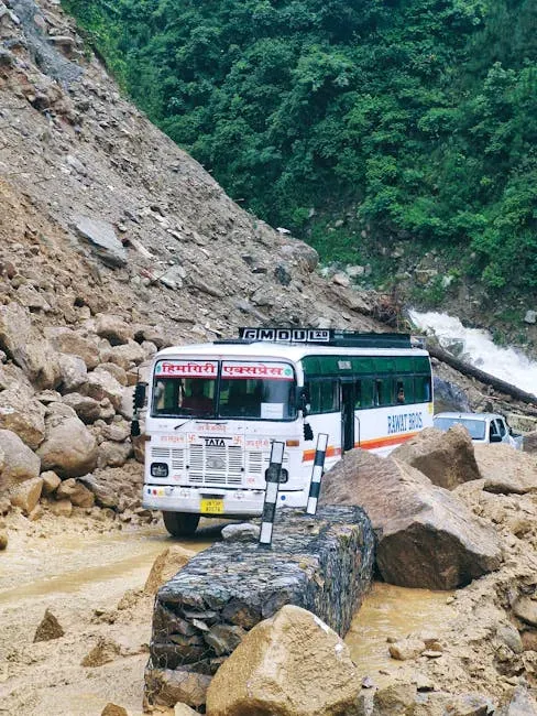 7. Steep Hillside and Landslide-Prone Slopes (Image Credits: Pexels)