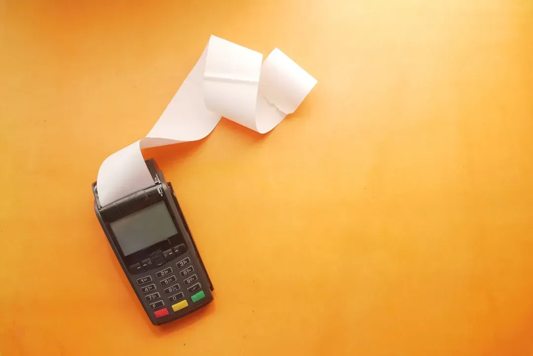 8. Thermal Paper Receipts (Image Credits: Unsplash)