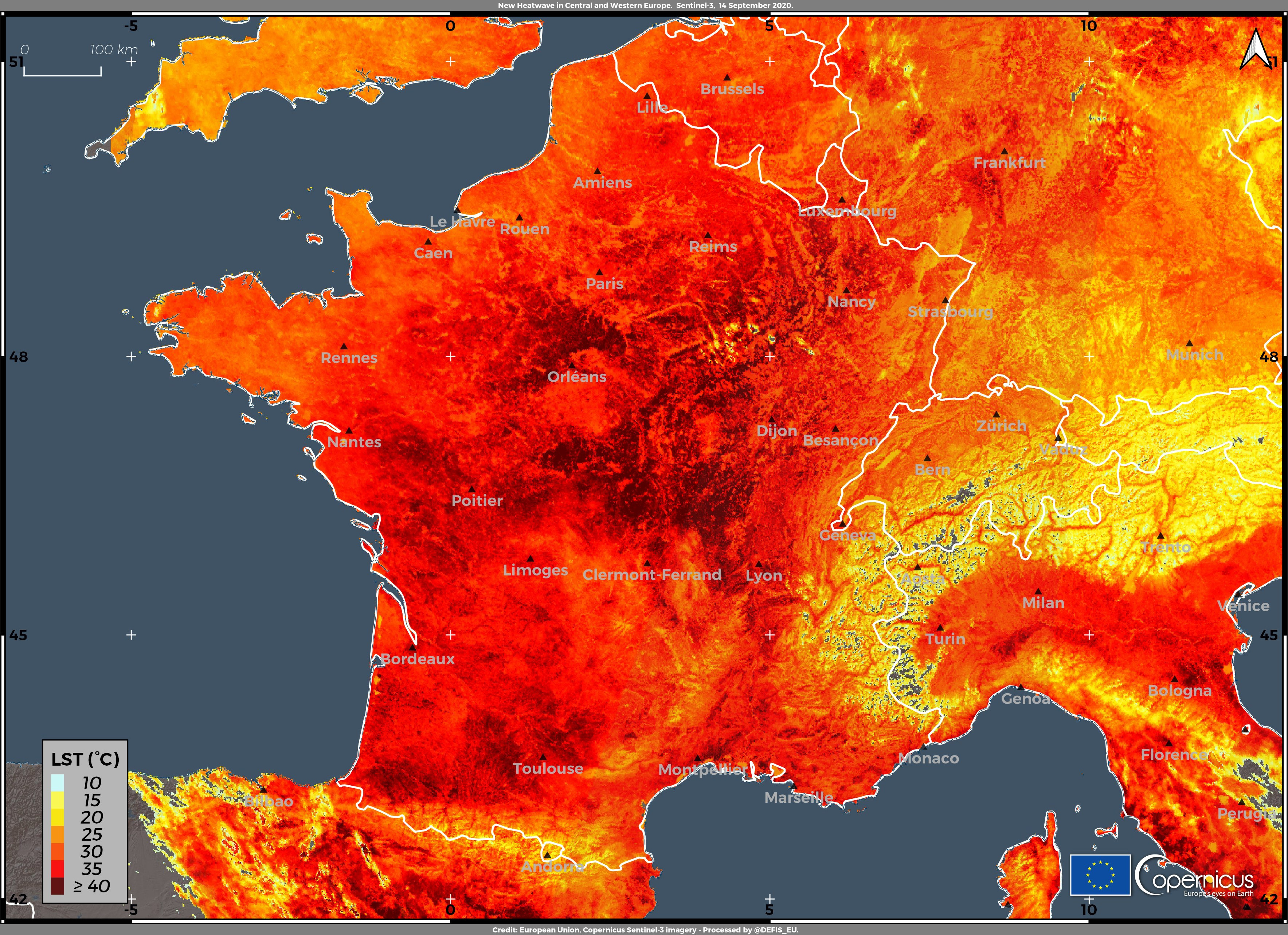 Extreme Temperatures Shatter Long-Standing Records (image credits: wikimedia)