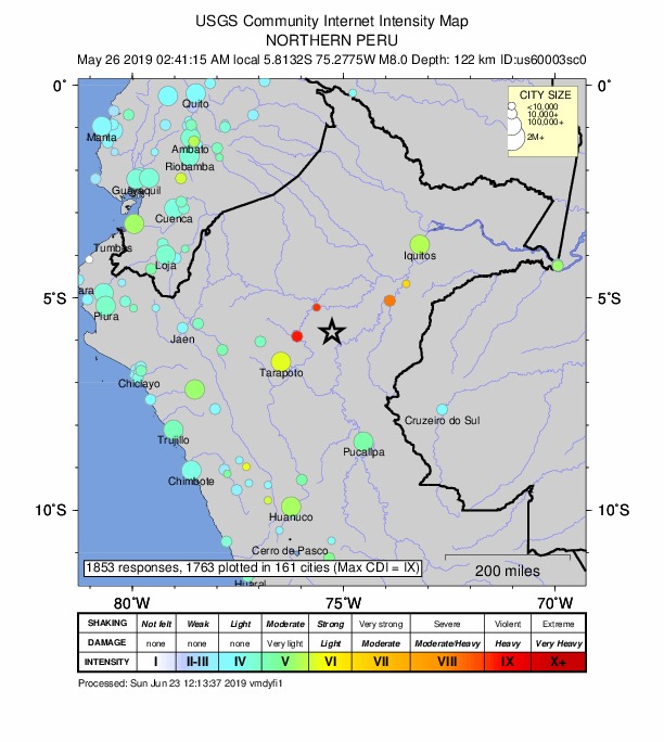 Peru's Earthquake Statistics: A Grim Reality (image credits: wikimedia)