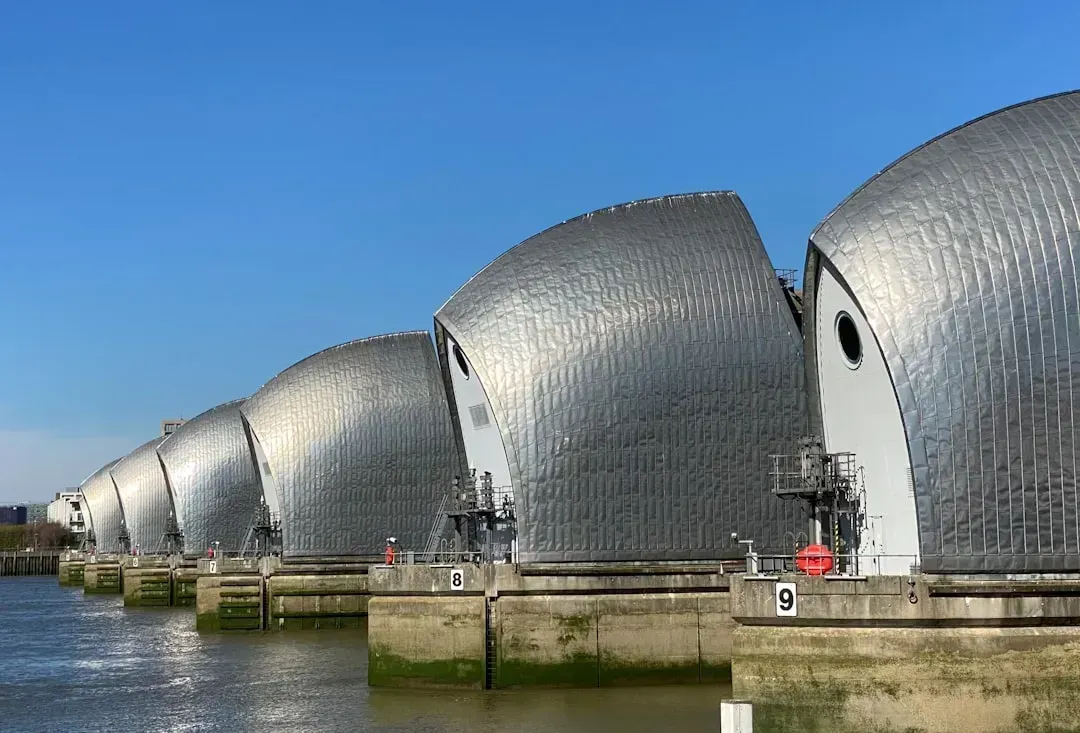 8. London, UK - The Thames Barrier's Ticking Clock (Image Credits: Unsplash)