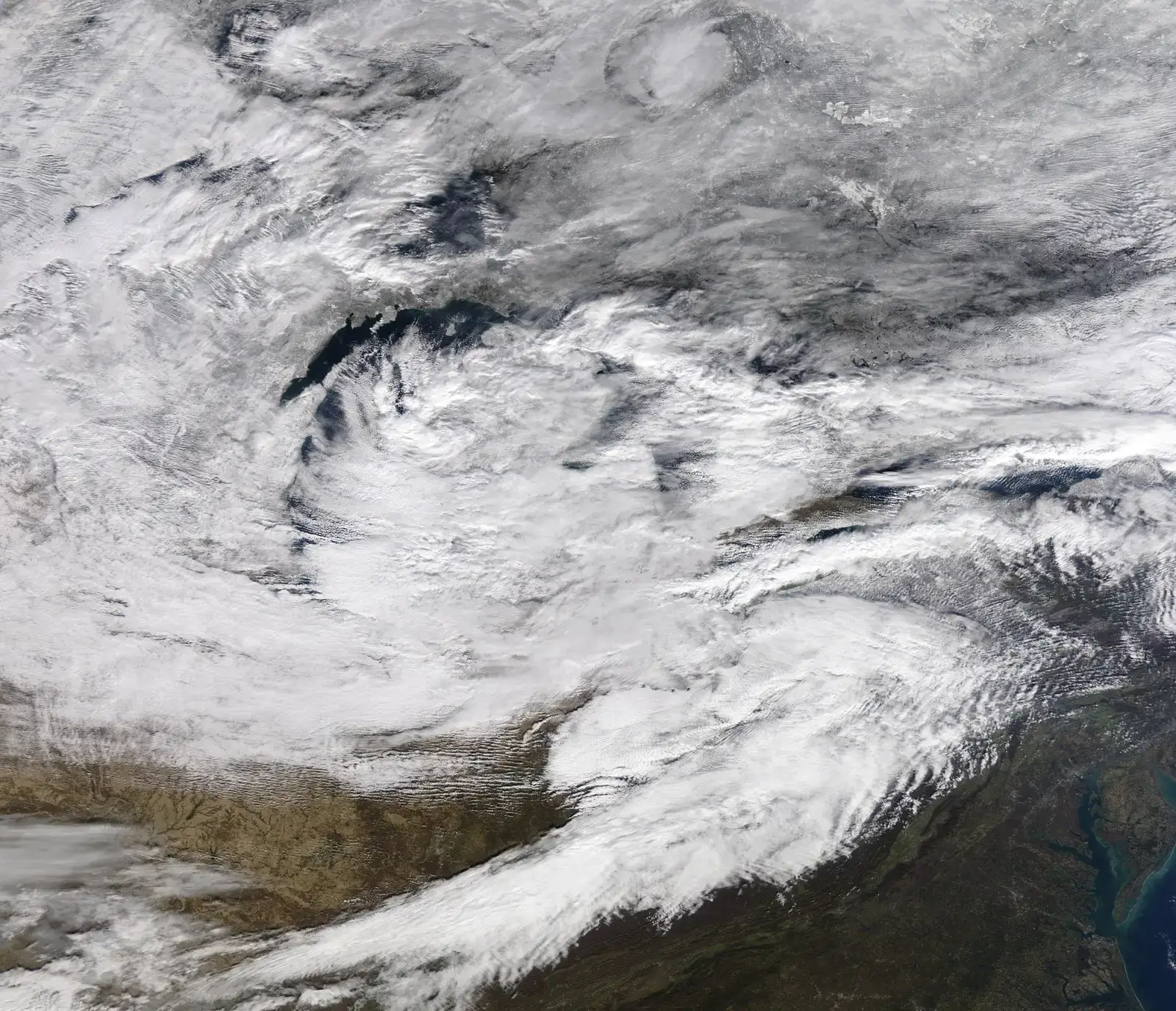 Regions Facing the Greatest Exposure (By NASA/Terra-MODIS, Public domain)