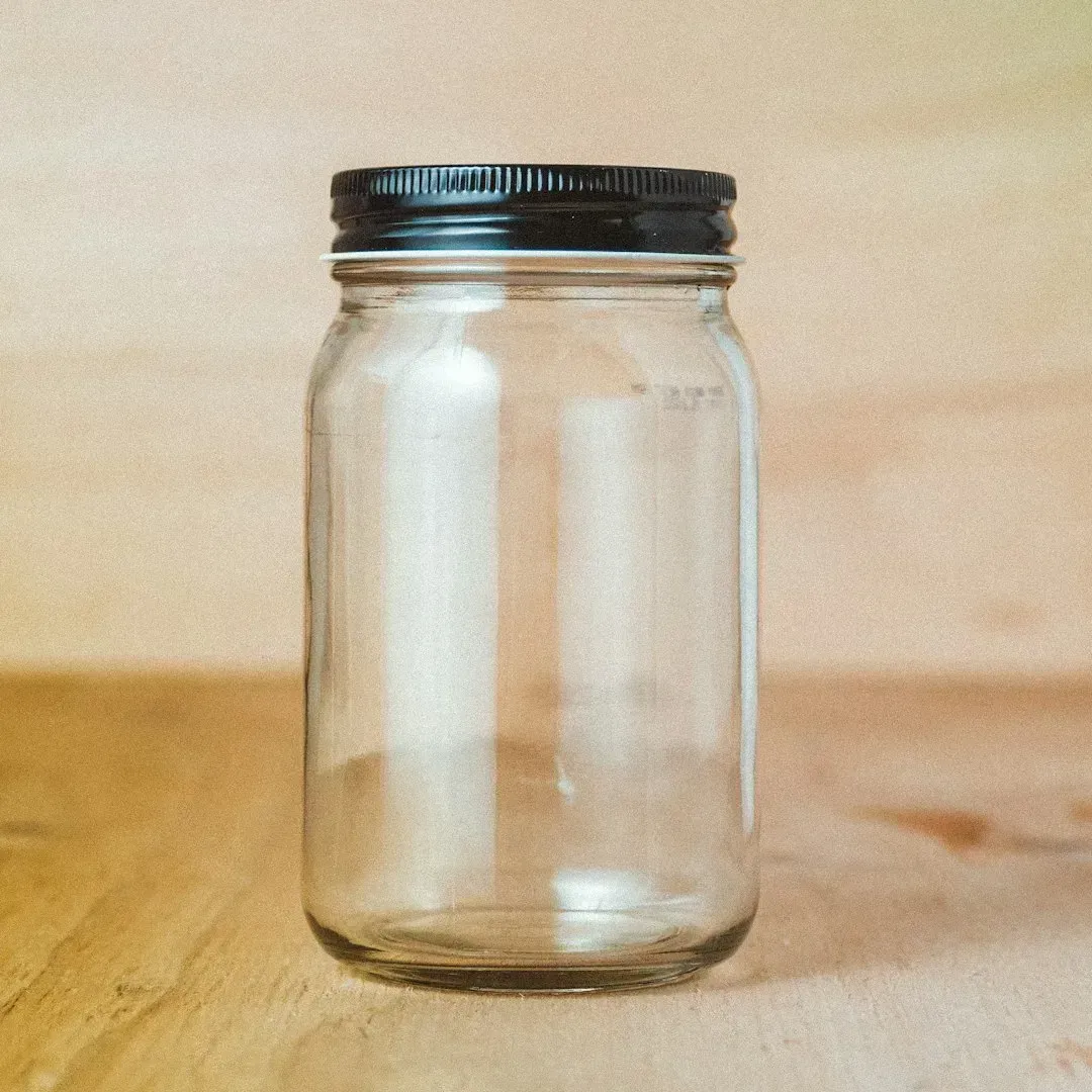 1. Glass jars (Image Credits: Unsplash)