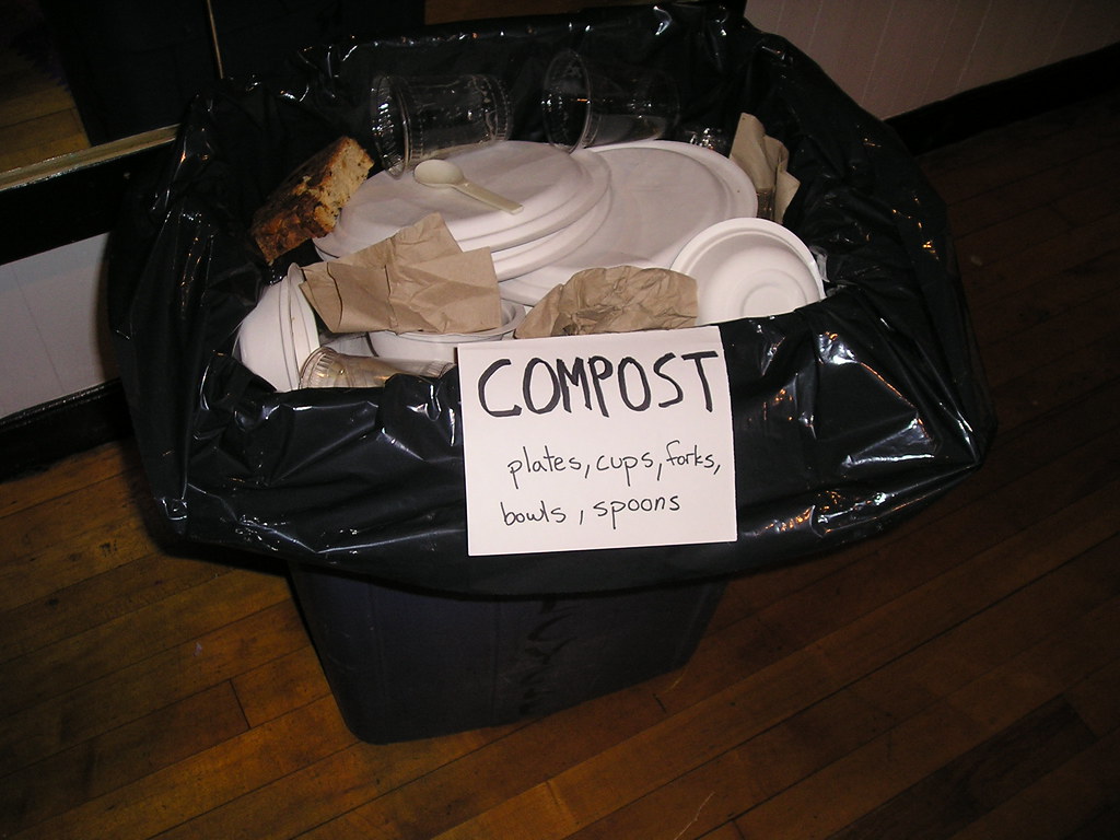 Compostable Utensils Don't Actually Compost at Home (image credits: flickr)