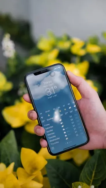 Trusting a Weather App Over Official Forecasts During a Major Storm (Image Credits: Pexels)