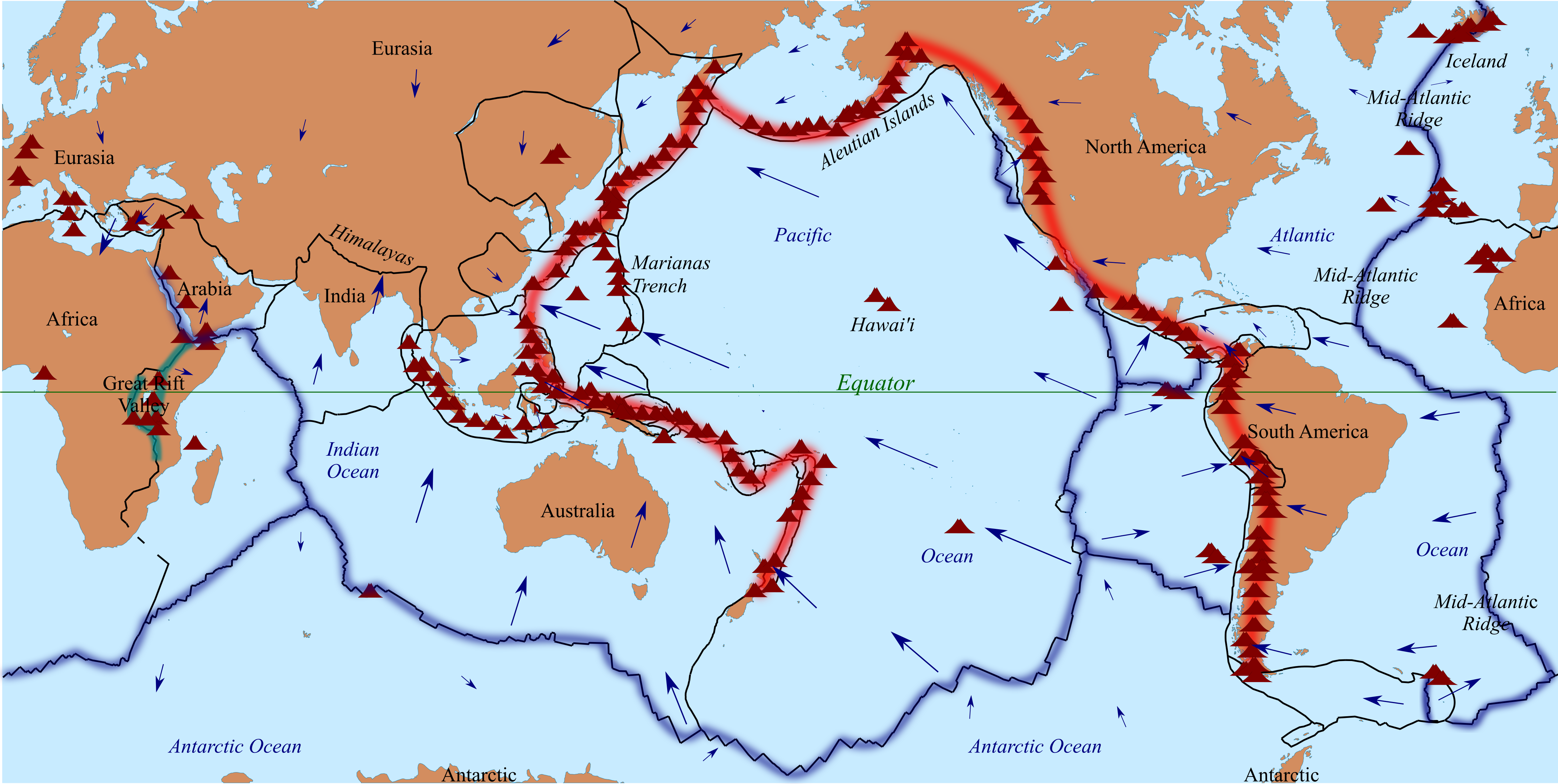 Earthquakes on the Rise: Major Quakes in 2024–2025 (image credits: wikimedia)