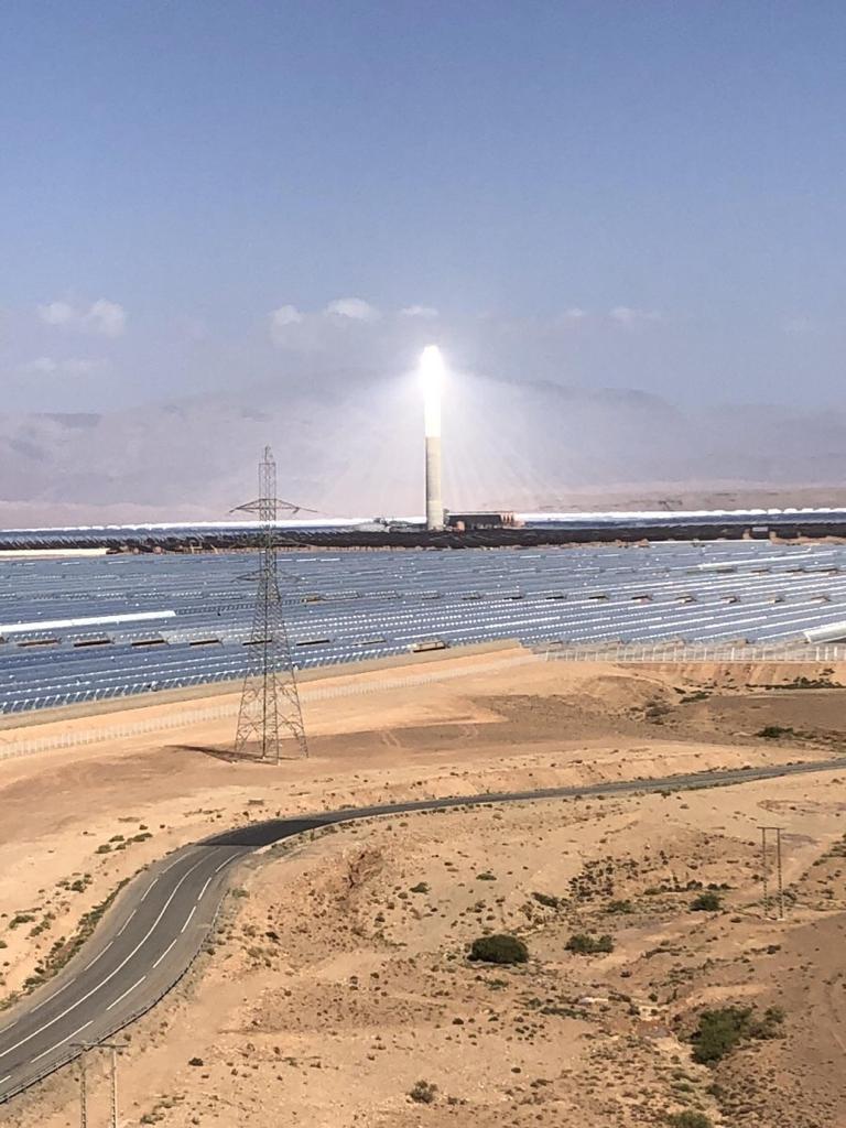 The Noor Ouarzazate Solar Complex (Morocco) (image credits: wikimedia)