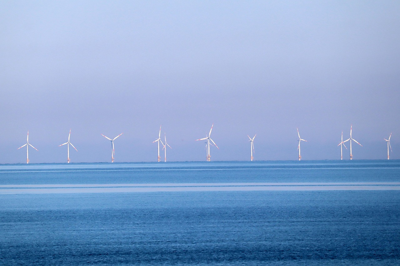 The Wind Energy Project in Scotland (image credits: pixabay)