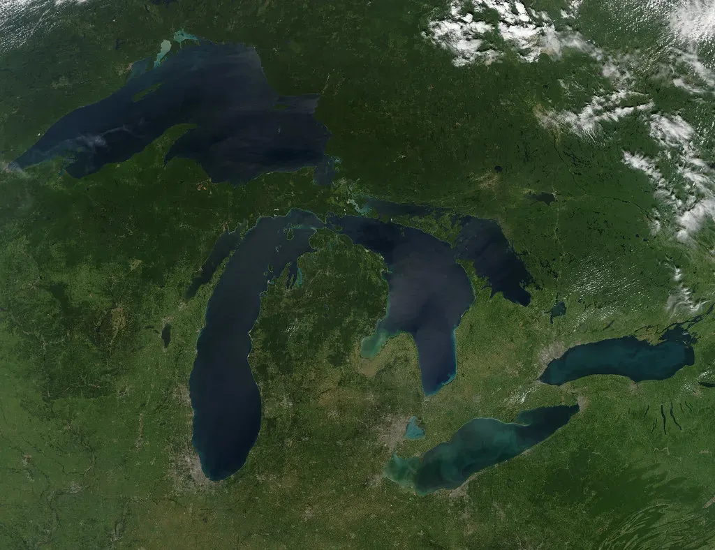 The Great Lakes Today: A Freshwater Giant Facing New Pressures (NASA Goddard Photo and Video, Flickr, CC BY 2.0)