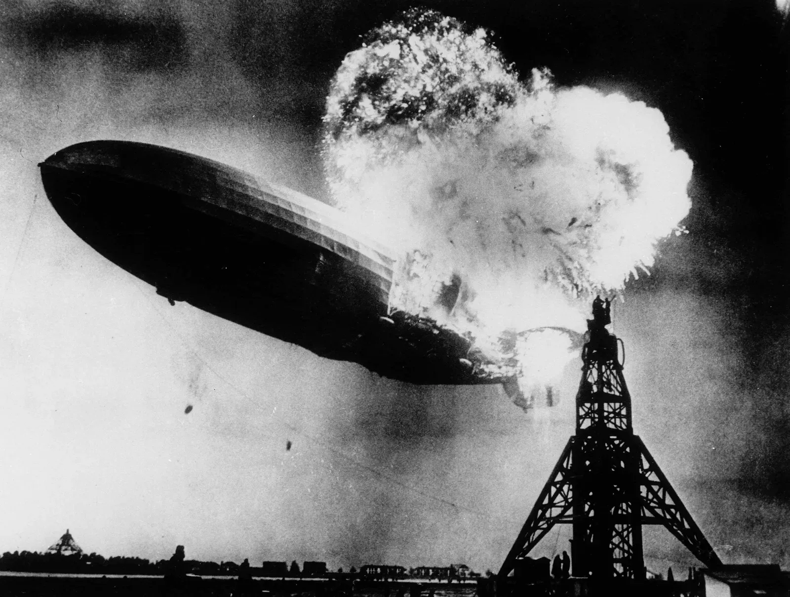 #10 - The Hindenburg Disaster Still Isn't Fully Explained (US NAVY, Public domain)