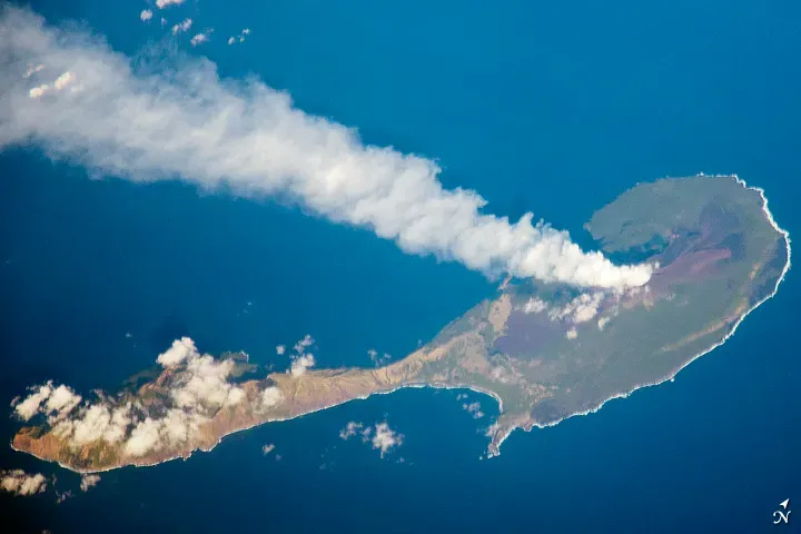 Volcanic Arcs and Subduction Zones Along the Ancient West Coast (Pagan Island, Northern Marianas, CC BY 2.0)