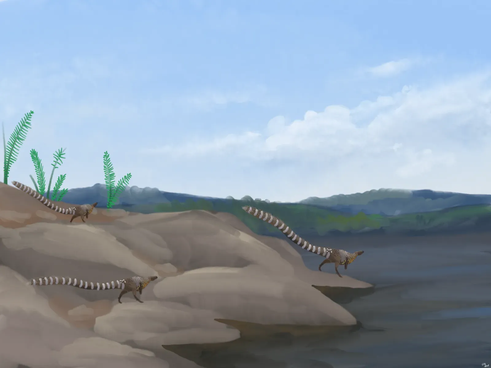 Leaellynasaura: A Small-Bodied Survivor of Polar Winters (By PaleoEquii, CC BY-SA 4.0)